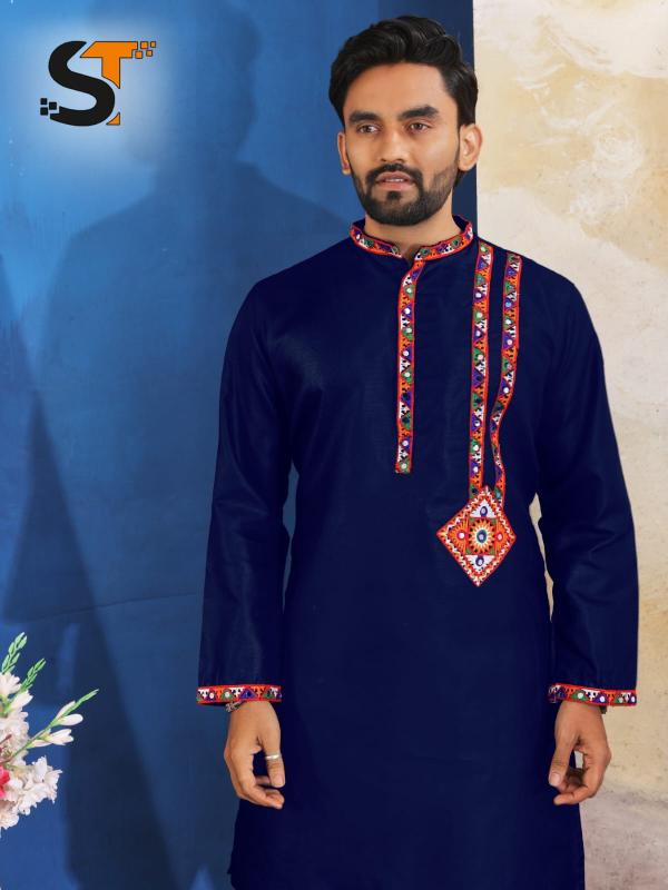 ST Cotton vol 1 catalog Navratri Mens kurta