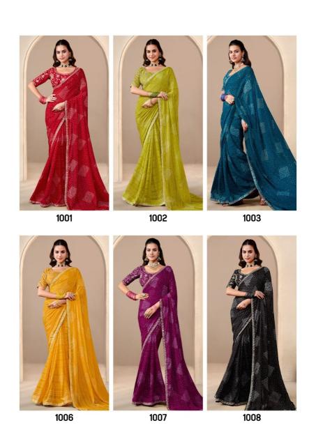 Stavan Baandhniya vol 2 catalog sarees surat designer