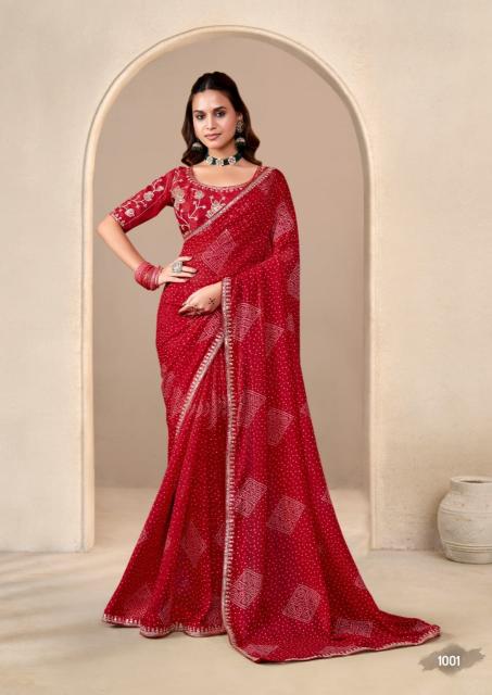 Stavan Baandhniya vol 2 catalog sarees surat designer