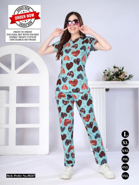 Summer Special VOL.#AT0247 catalog Pocket Night Suit