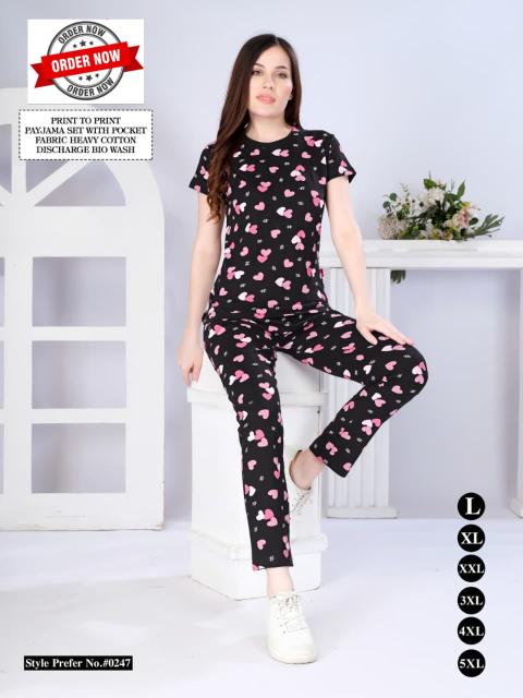 Summer Special VOL.#AT0247 catalog Pocket Night Suit