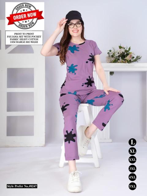Summer Special VOL.#AT0247 catalog Pocket Night Suit