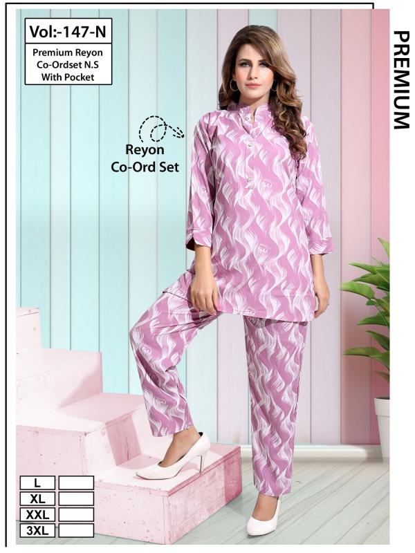 Summer Special VOL.#JC 147 N catalog pocket night dress