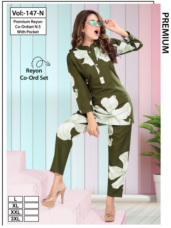 Summer Special VOL.#JC 147 N catalog pocket night dress