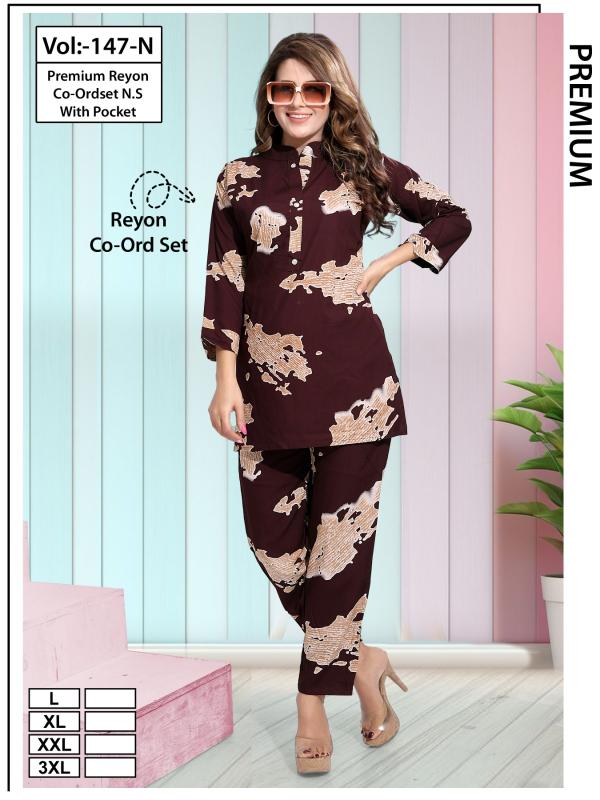Summer Special VOL.#JC 147 N catalog pocket night dress