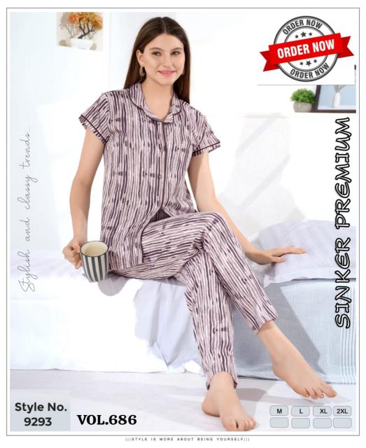 Summer Special VOL.SB 686 catalog kollar night dress