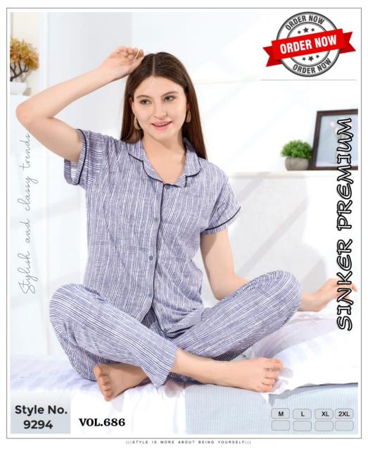 Summer Special VOL.SB 686 catalog kollar night dress