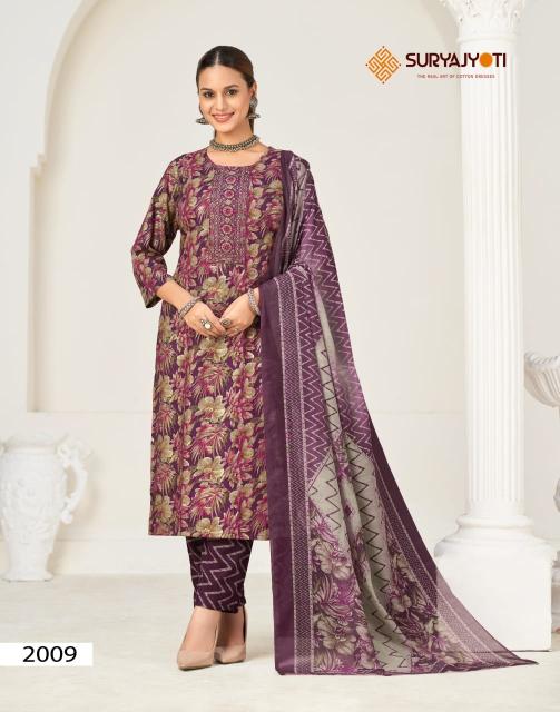 Suryajyoti Kritika Advance Vol-2 – Kurti Pant With Dupatta - Wholesale Catalog