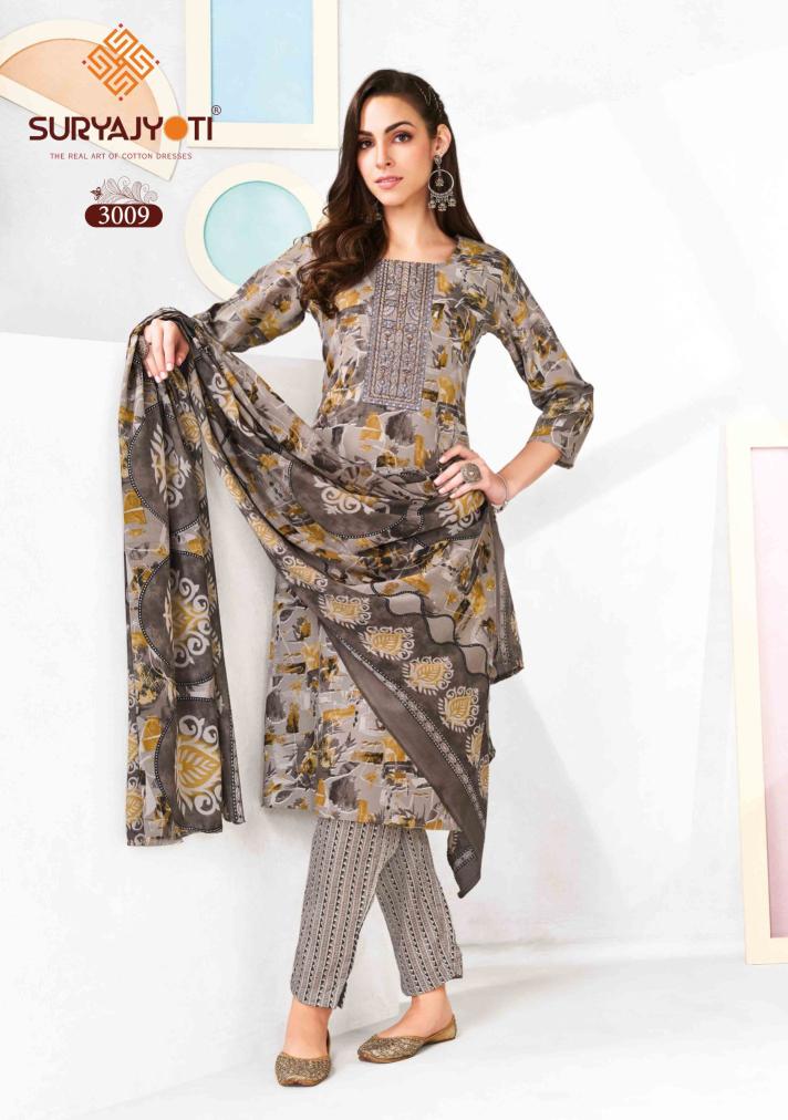 Suryajyoti Pragya Vol-3 – Kurti Pant With Dupatta - Wholesale Catalog