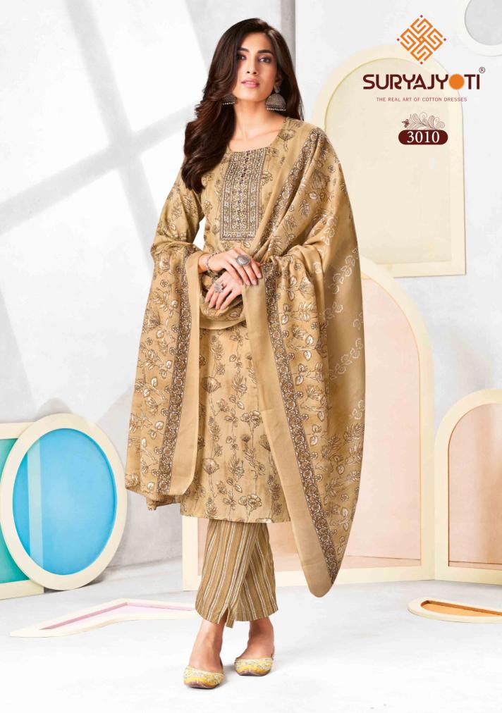 Suryajyoti Pragya Vol-3 – Kurti Pant With Dupatta - Wholesale Catalog