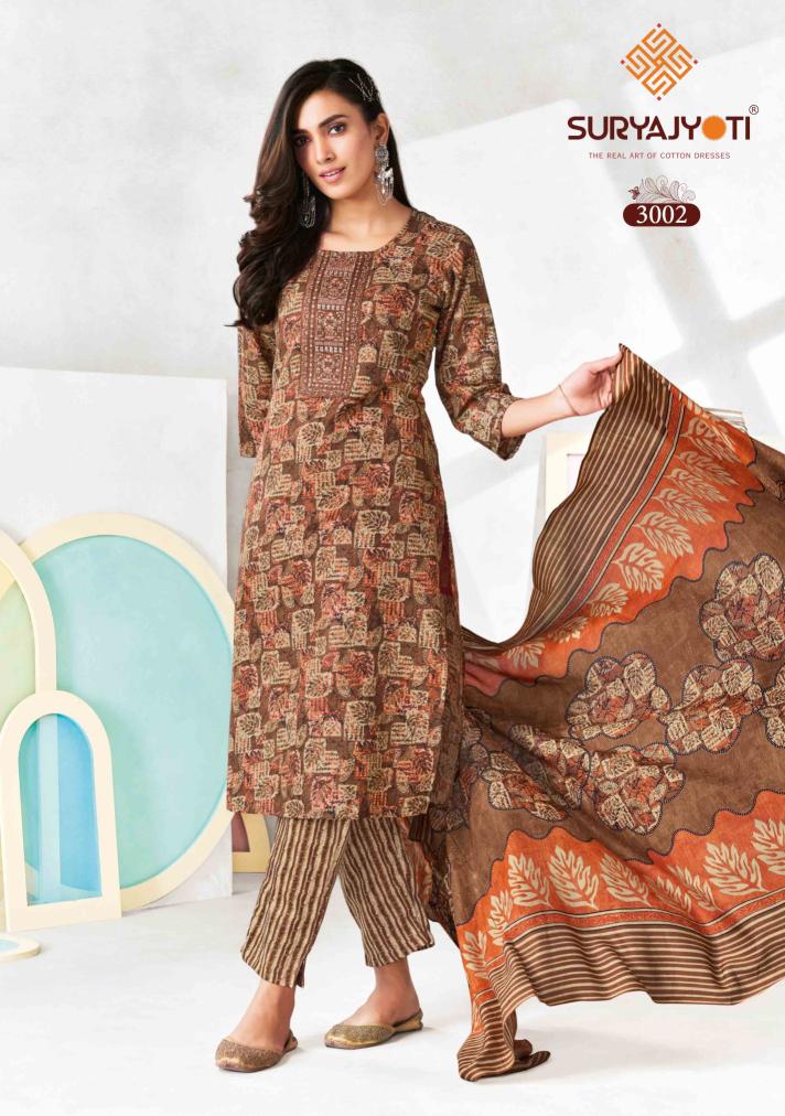 Suryajyoti Pragya Vol-3 – Kurti Pant With Dupatta - Wholesale Catalog