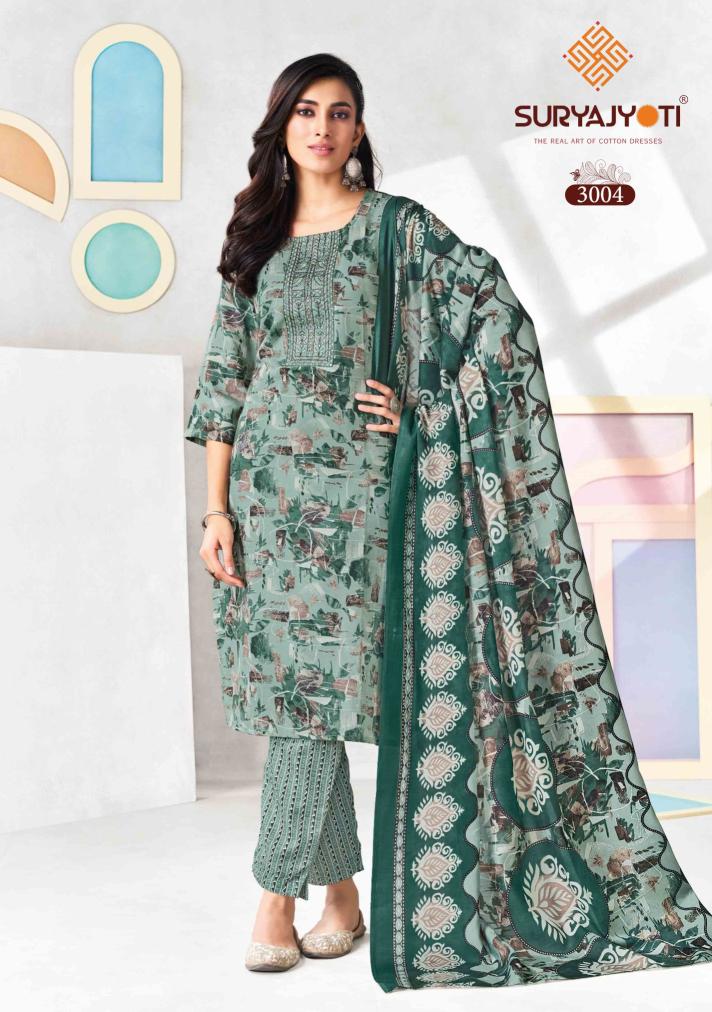 Suryajyoti Pragya Vol-3 – Kurti Pant With Dupatta - Wholesale Catalog