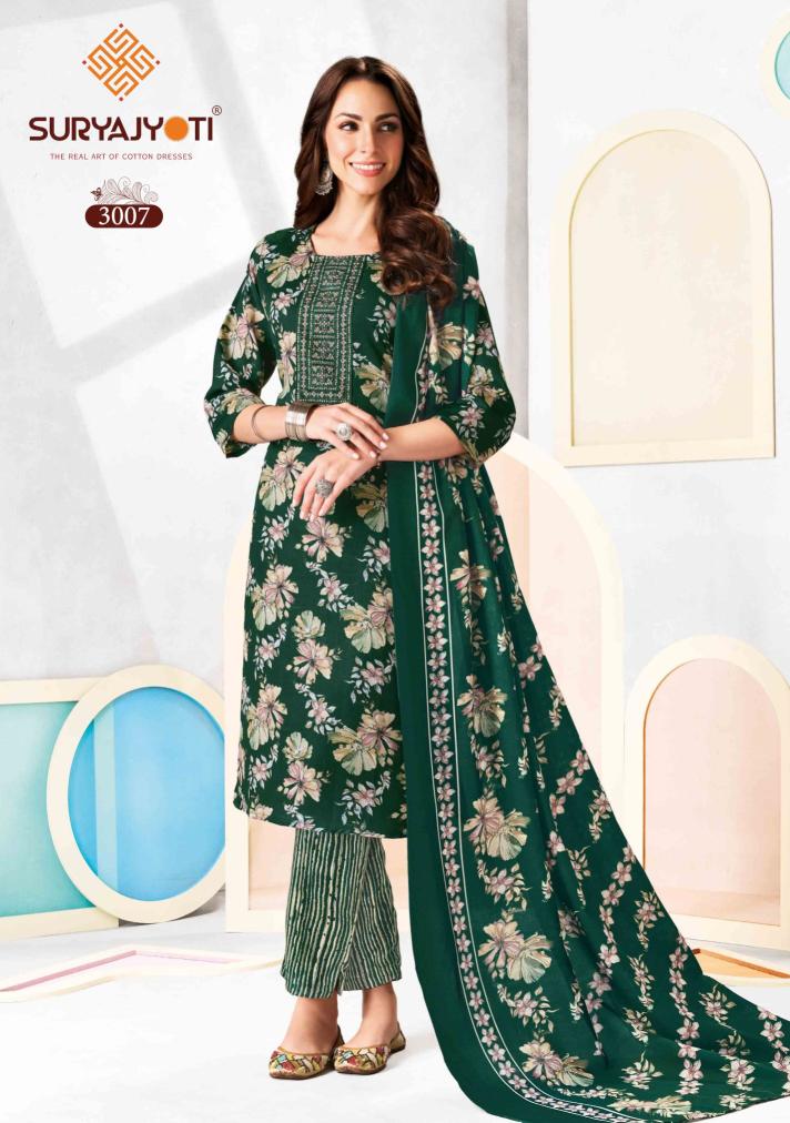 Suryajyoti Pragya Vol-3 – Kurti Pant With Dupatta - Wholesale Catalog