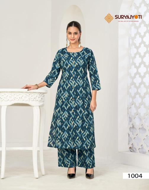 Suryajyoti Prapti Vol-1 – Long A-Line Cord Set - Wholesale Catalog