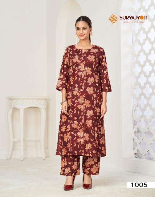 Suryajyoti Prapti Vol-1 – Long A-Line Cord Set - Wholesale Catalog