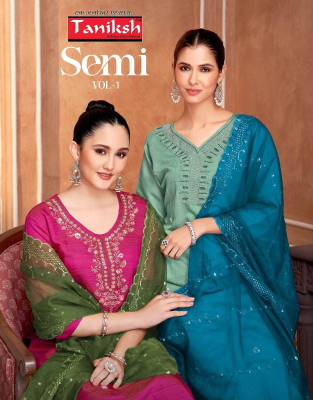 Taniksh Semi vol 1 catalog fabindia kurtis wholesale