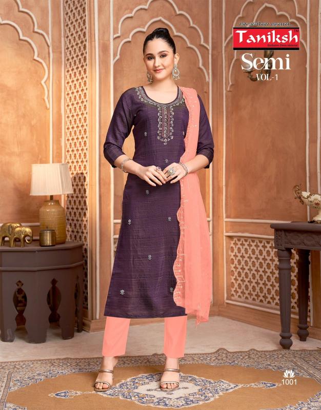 Taniksh Semi vol 1 catalog fabindia kurtis wholesale