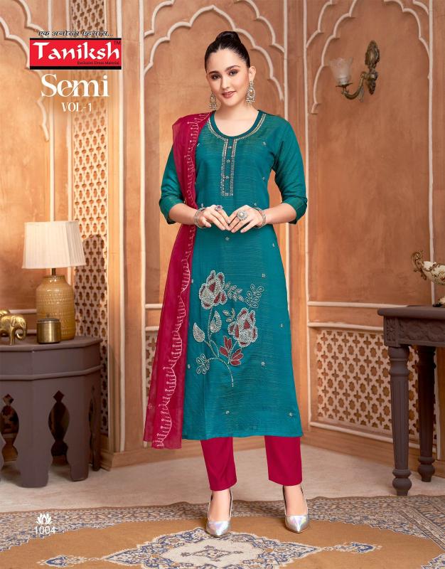 Taniksh Semi vol 1 catalog fabindia kurtis wholesale