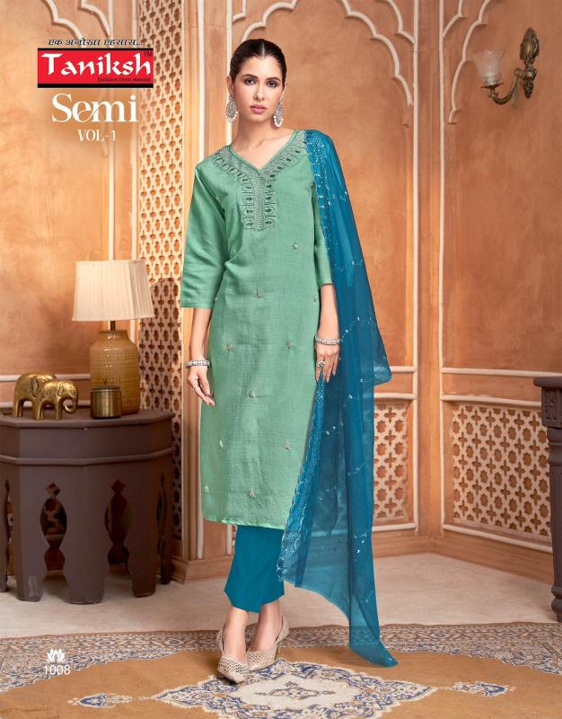 Taniksh Semi vol 1 catalog fabindia kurtis wholesale