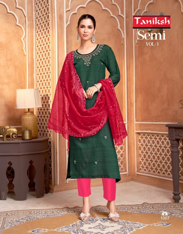 Taniksh Semi vol 1 catalog fabindia kurtis wholesale