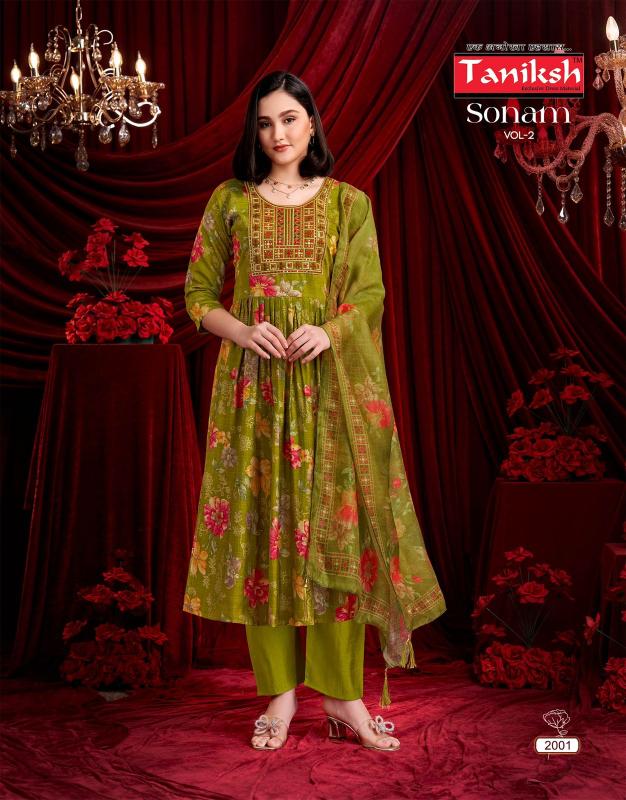 Taniksh Sonam vol 2 catalog kurti catalogue ludhiana
