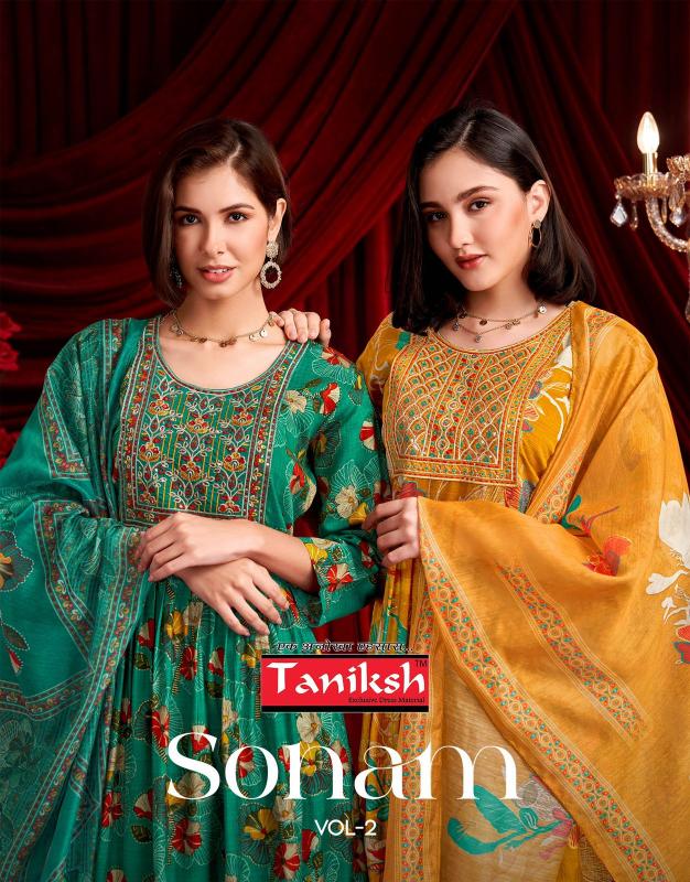 Taniksh Sonam vol 2 catalog kurti catalogue ludhiana