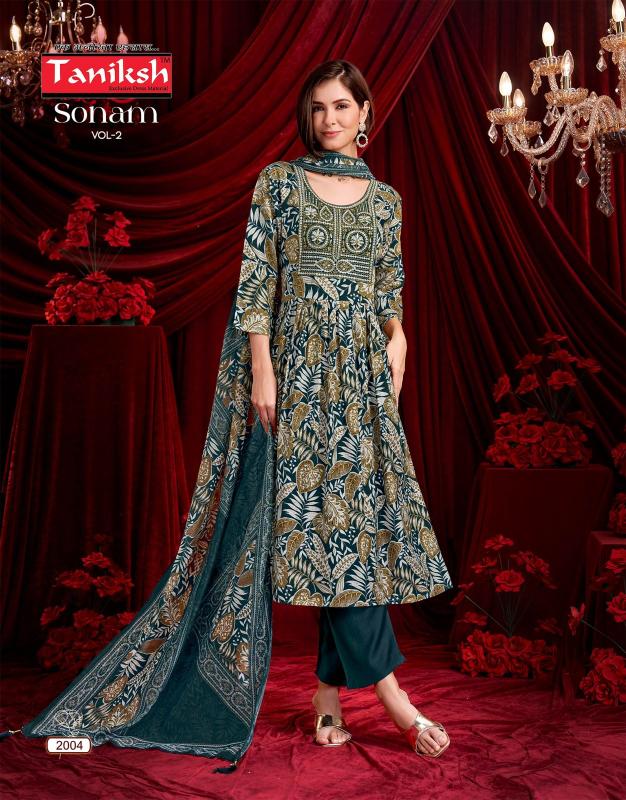 Taniksh Sonam vol 2 catalog kurti catalogue ludhiana
