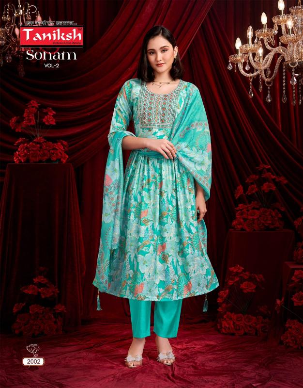 Taniksh Sonam vol 2 catalog kurti catalogue ludhiana