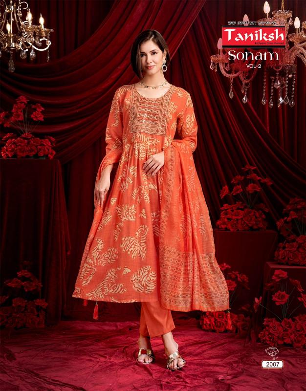 Taniksh Sonam vol 2 catalog kurti catalogue ludhiana