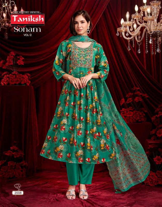 Taniksh Sonam vol 2 catalog kurti catalogue ludhiana