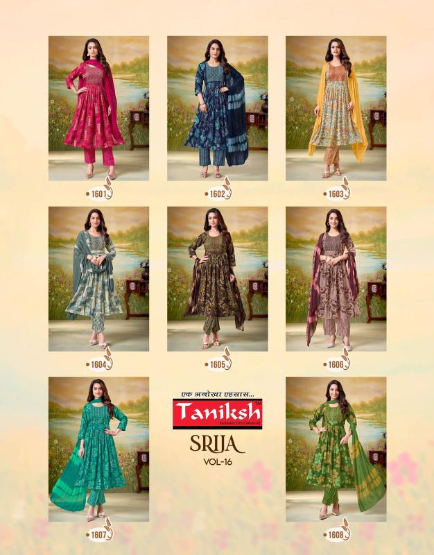 Taniksh Srija Vol 15 catalog surat kurti whole sale