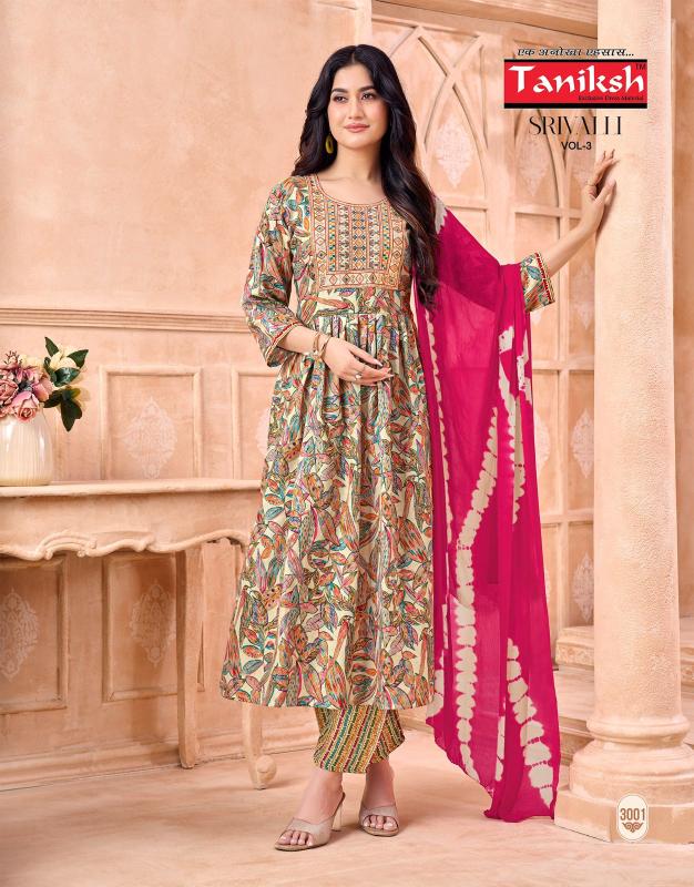 Taniksh Srivalli Vol 3 catalog buy stylish kurtis online india