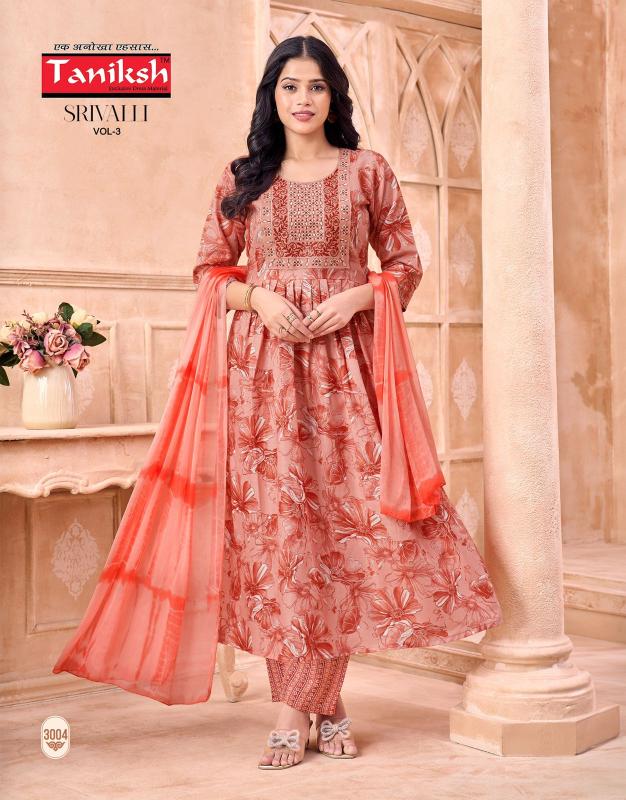 Taniksh Srivalli Vol 3 catalog buy stylish kurtis online india