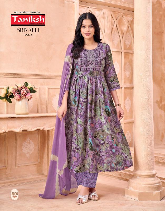 Taniksh Srivalli Vol 3 catalog buy stylish kurtis online india