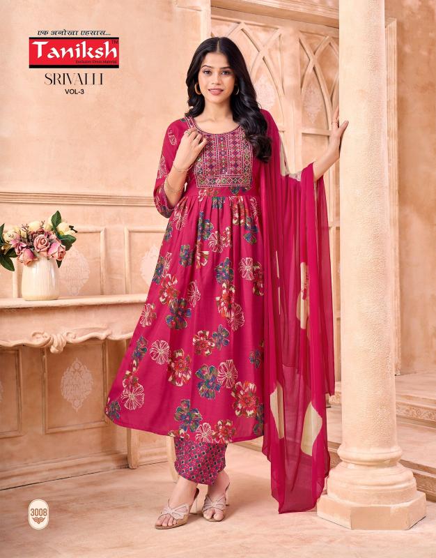 Taniksh Srivalli Vol 3 catalog buy stylish kurtis online india