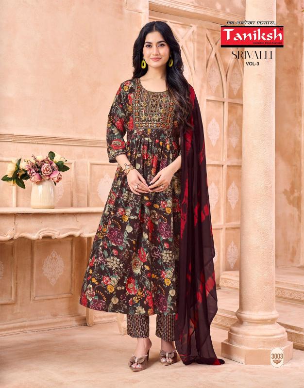 Taniksh Srivalli Vol 3 catalog buy stylish kurtis online india