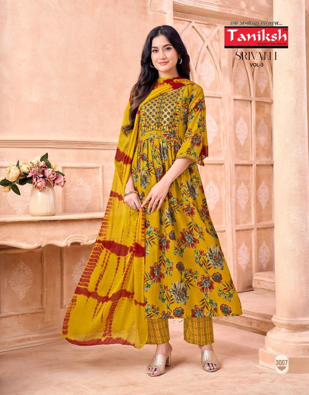 Taniksh Srivalli Vol 3 catalog buy stylish kurtis online india