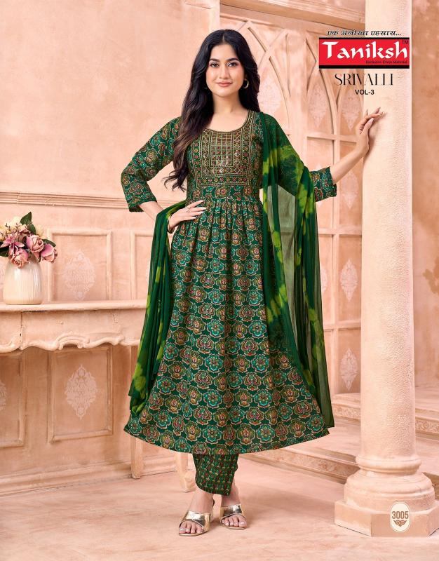 Taniksh Srivalli Vol 3 catalog buy stylish kurtis online india