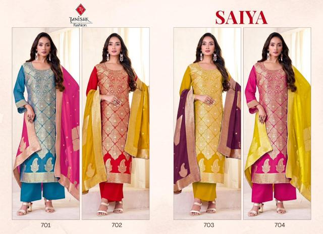 Tanishk Saiya catalog designer salwar kameez wholesale in kolkata