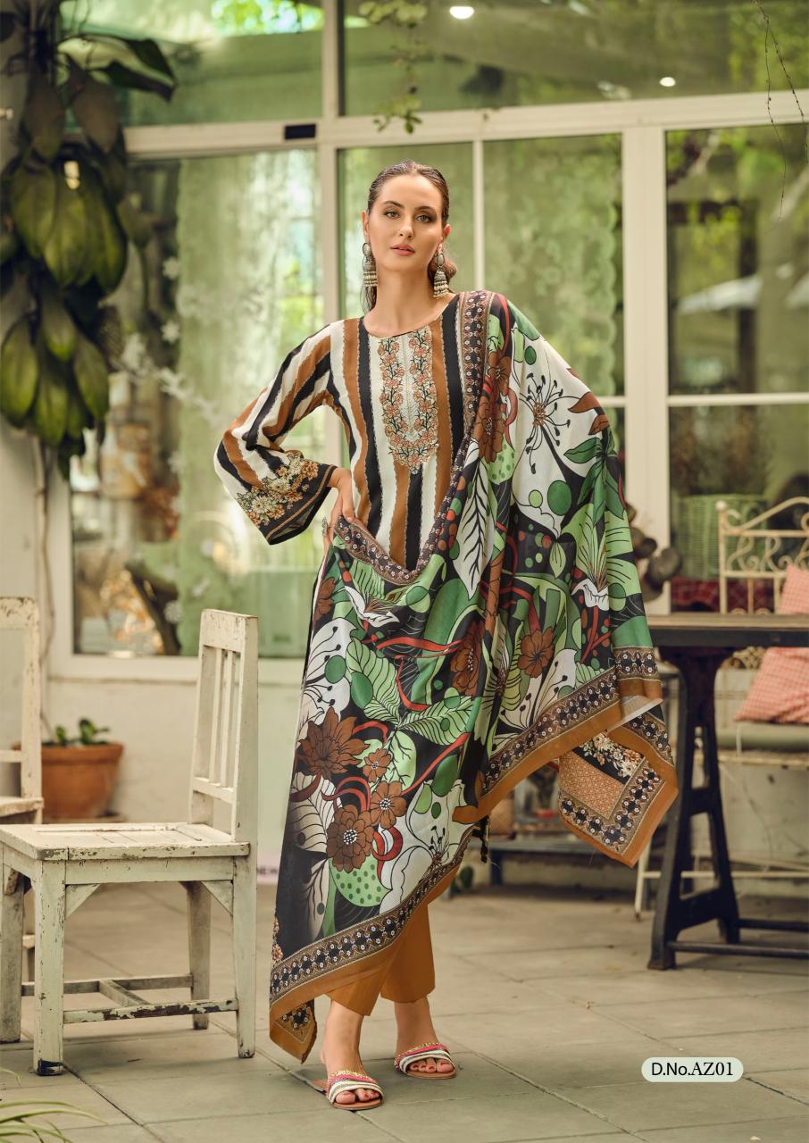 The Hermitage Shop Azaa Vol 3 catalog best dress materials wholesale