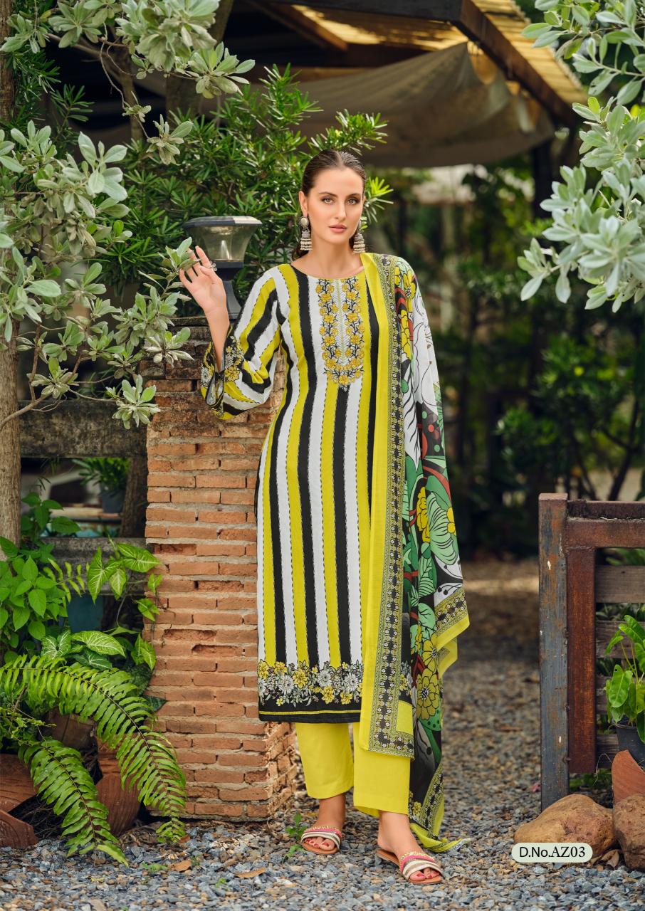 The Hermitage Shop Azaa Vol 3 catalog best dress materials wholesale