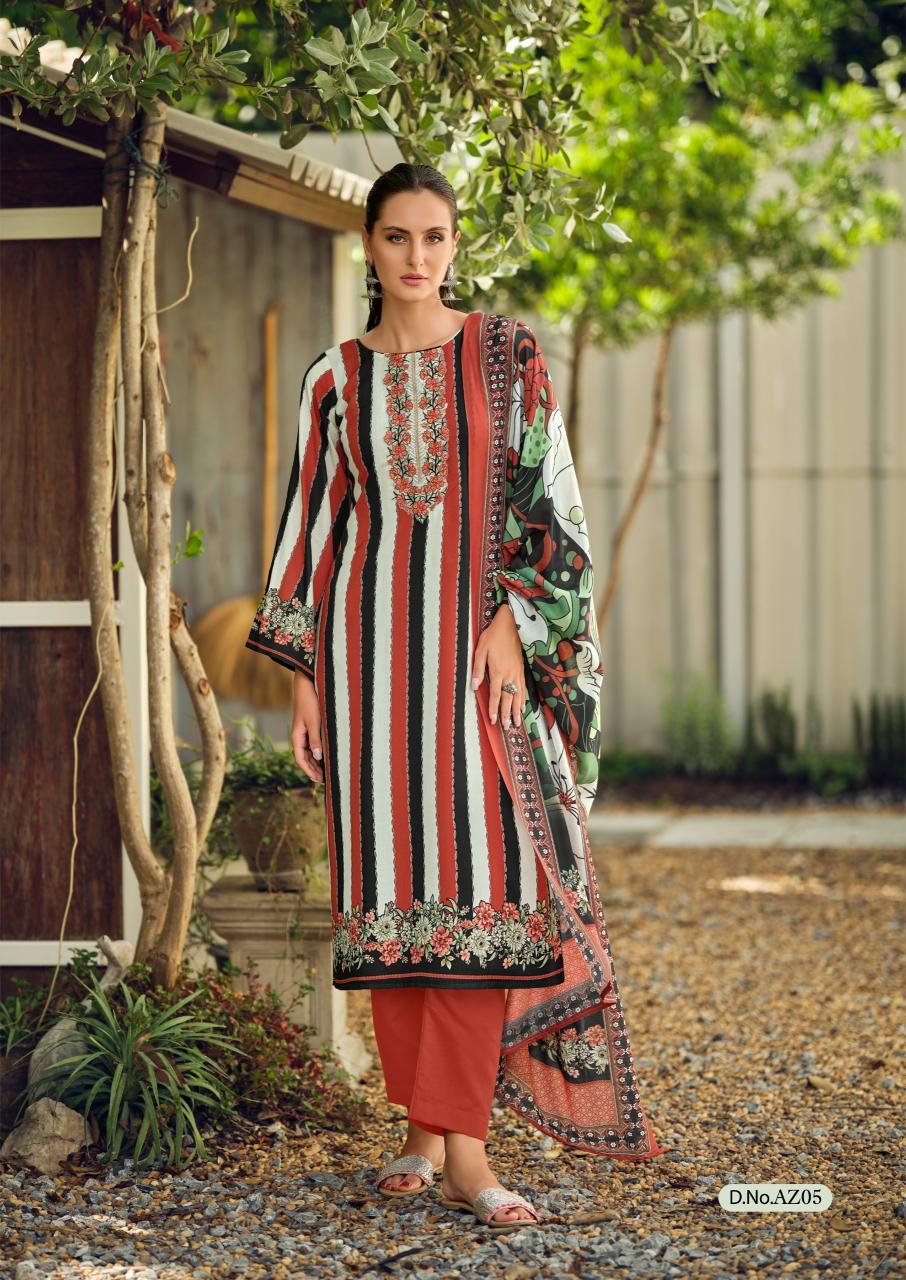 The Hermitage Shop Azaa Vol 3 catalog best dress materials wholesale