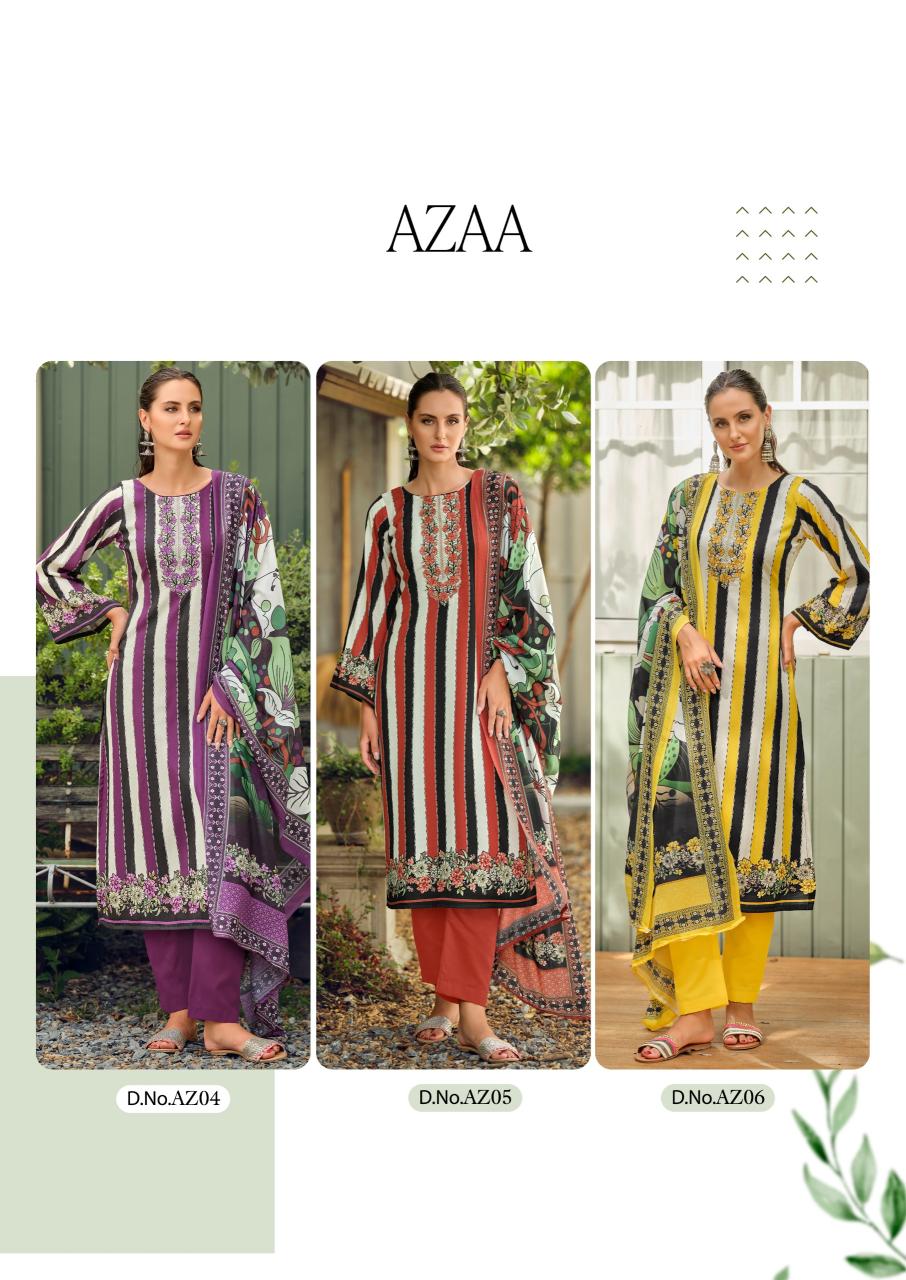 The Hermitage Shop Azaa Vol 3 catalog best dress materials wholesale