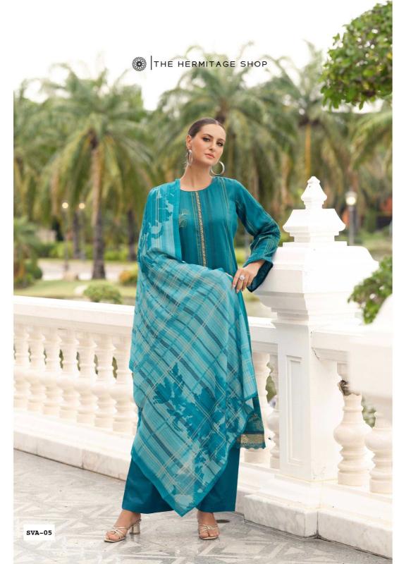 The Hermitage Shop Sva catalog dress material wholesale