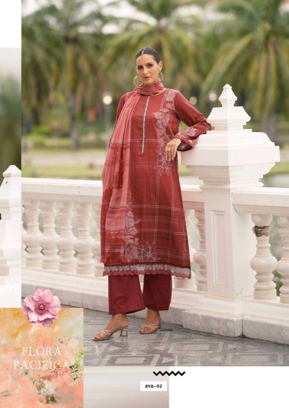 The Hermitage Shop Sva catalog dress material wholesale