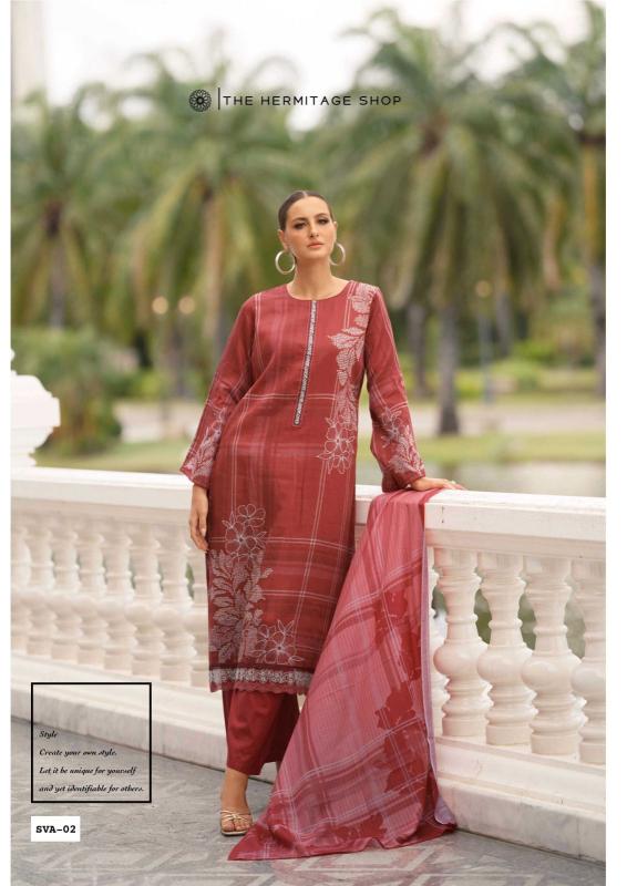 The Hermitage Shop Sva catalog dress material wholesale