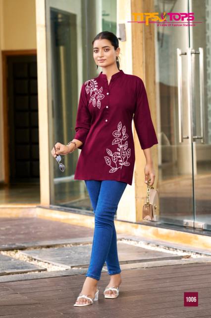 Tips & Tops Blossom catalog buy tunic kurtis surat