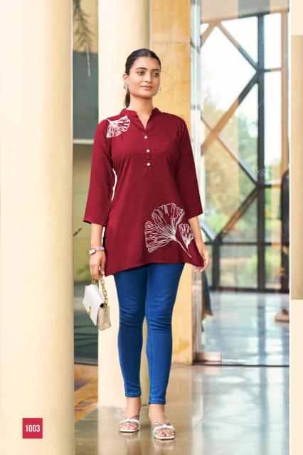 Tips & Tops Blossom catalog buy tunic kurtis surat