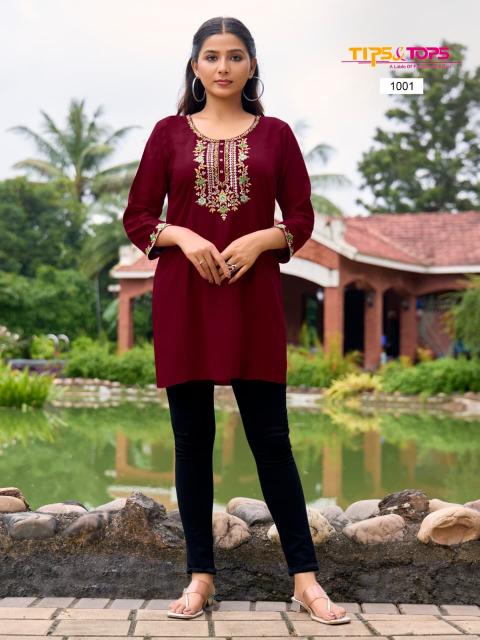 Tips & Tops Bubbly Vol 15 catalog short kurti shopping in surat