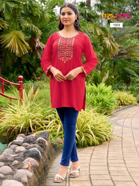 Tips & Tops Bubbly Vol 15 catalog short kurti shopping in surat